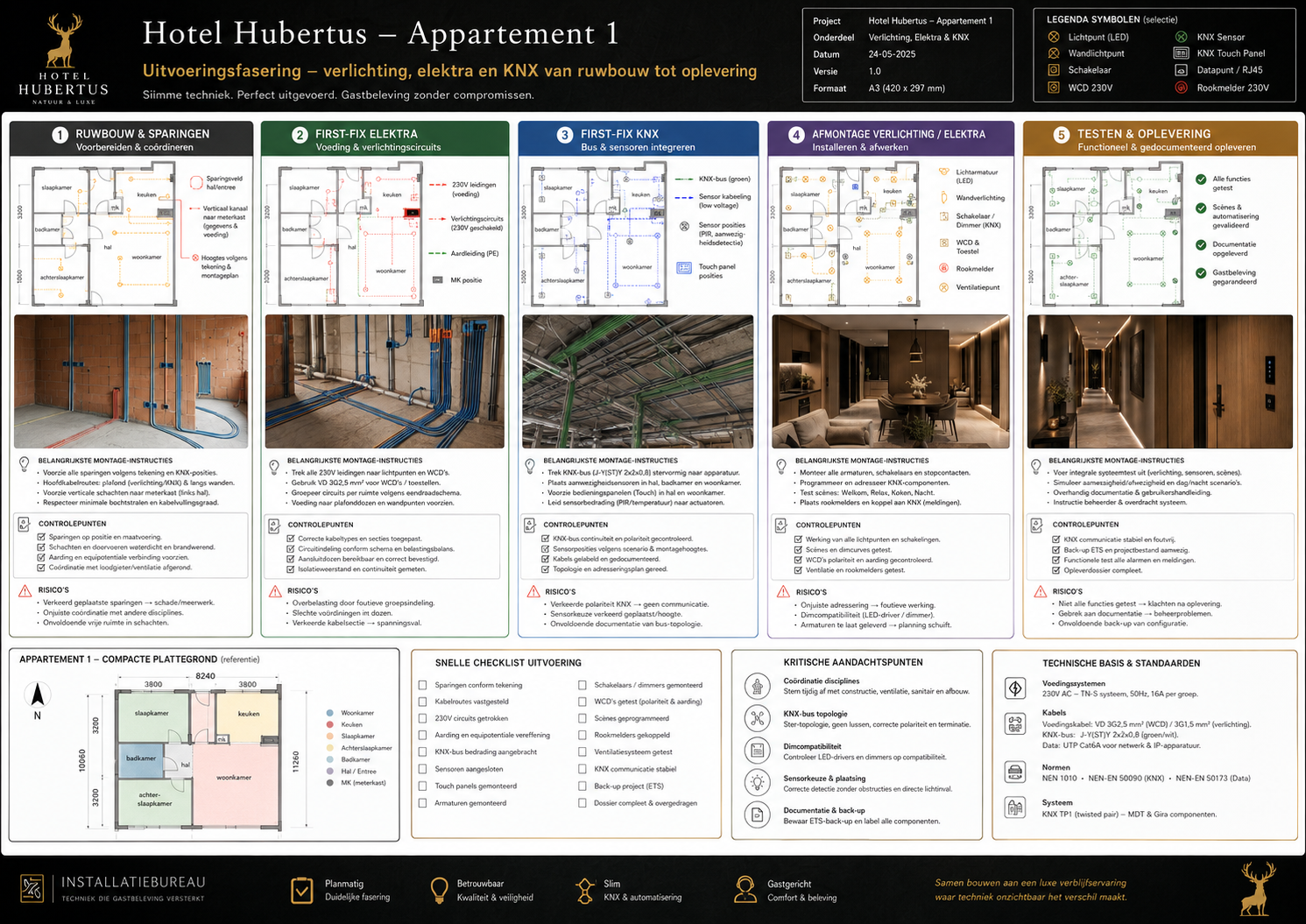 HH-APP1-COM-106 Montage-instructies, oplevering en beheer - projectblad 106